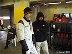 Drivers Tadeáš Martínek and Petr Fulín