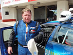 Šimon Kubišta, shortly after a test drive