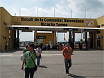 One of the circuit's entrances