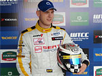 Michal, being officially photographed before the FIA WTCC event