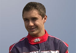 Jiří Forman, of the MS Kart Racing team