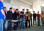 The 'Formule 2009/2010' yearbook's launching ceremony at the 'Rychlá kola' motor show at Lysá nad Labem