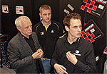 Wolfgang Sandtler a Tim Sandlter spolu s Michalem Matějovským na výstavě ESSEN MOTOR SHOW 2009