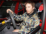Pan Cigánek, výherce soutěže Fan-klubu WTCC v závodním voze SEAT