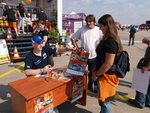 Z autogramiády Michala Matějovského na akci Truckfest 2010 v Hradci Králové