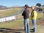 Michal Matejovsky and Jiri Janak on the Brands Hatch circuit