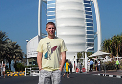 Michal Matějovský v Dubaji