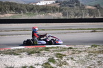 Jiří Forman na okruhu ve španělském Campillios během úvodních tréninkových jízd, Rotax Winter Cup 2012
