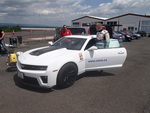 Michal Matějovský spolu testoval vůz Chevrolet Camaro ZL1 spolu s novináři z časopisu Svět motorů