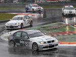 Michal Matějovský s vozem BMW 320 SI na trati prvního nedělního závodu FIA ETCC na okruhu v Monze