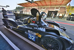 Vůz Lotus Praga T128 LMP2 na závodech FIA WEC ve Spa-Francorchamps