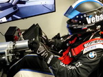 Michal Matějovský si vyzkopušel trať v belgickém SPA Francorchamps na závodním trenažeru firmy Motorsport Simulator