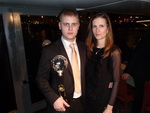 Michal Matějovský spolu se svojí manželkou, ETCC Awards Ceremony 2014, Paříž