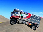 Z druhé etapy letošního Dakaru cestou z argentinského San Luis do San Rafael