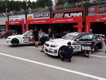 BMW 320si Michala Matějovského a Petra Fulína - nejrychleších v sobotní kvalifikaci na Salzburgringu