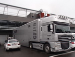 Dopravní technika týmu Křenek Motorsport na okruhu ve Spa-Francorchamps