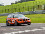 Michal Matějovský během testování s vozem BMW 130i týmu GSM Racing na mosteckém autodromu