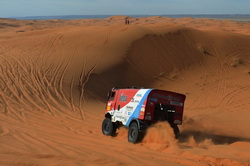 Svobodova tatra během Tuareg Rally 2015, Maroko