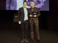 Ze slavnostního večera předávání trofejí FIA za rok 2015, Motorsport Awards by Eurosport Events, v Paříži