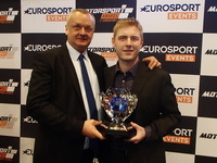 Ze slavnostního večera předávání trofejí FIA za rok 2015, Motorsport Awards by Eurosport Events, v Paříži