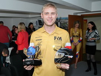 Z tiskové konference senátora Jaroslava Malého a evropského šampiona FIA ETCC Michala Matějovského