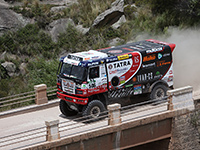 FATBOY na trati druhé etapy rally Dakar 2015 do San Juan