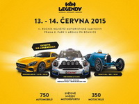 Pozvánka na motoristickou show Legendy 2015