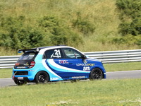 Renault Twingo Petra Semeráda během nedělních pohárových závodů