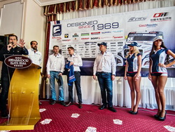 Z tiskové konference týmu Buggyra Racing v pražském hotelu Ambassador-Zlatá Husa