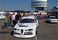 Alfa Rome 147 GTA  CSMS týmu v paddocku na Hockenheimringu