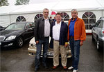 Stanislav Matějovský, Ronald A. Adams a Milota Srkal se setkali během oslav 110. výročí založení výroby automobilů v TATŘE Kopřivnice
