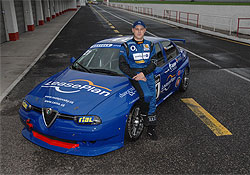 Michal Matějovský pojede v závodech FIA WTCC v italské Adrii s vozem Alfa Romeo 156 S 2000